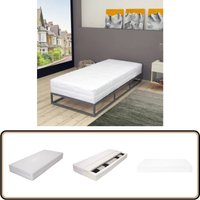 Vidaxl - Matratze 90 x 200 cm 7 Zonen Taschenfedern 20 cm H2 - Taschenfedermatratze - Matratze 90x200 - Doppelbett Matratze - H2 Härte - Matratze Mit Vidaxl - Matratze 90 x 200 cm 7 Zonen Taschenfedern 20 cm H2 - Taschenfedermatratze - Matratze 90x200 - Doppelbett Matratze - H2 Härte - Matratze Mit von VIDAXL
