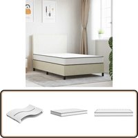 Vidaxl - Matratze Bonnell-Federkern Mittel 120x200 cm - Bonnell-Matratze - Federkernmatratze - Matratze 120x200 - Doppelbettschaummatte - Mittelhart von VIDAXL