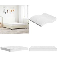 Vidaxl - Matratze Bonnell-Federkern Mittel 160x200 cm - Bonnell-Matratze - Federkernmatratze - Doppelbettschaummatratze - Matratze 160x200 - Matratze von VIDAXL