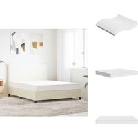 Vidaxl - Matratze Bonnell-Federkern Mittel 160x200 cm - Bonnell-Matratze - Federkernmatratze - Doppelbettschaummatratze - Matratze 160x200 - Matratze von VIDAXL