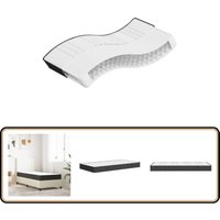 Vidaxl - Matratze Bonnell-Federkern Mittel 70x200 cm - Bonnell-Matratze - Federkernmatratze - Matratze 70x200 - Einzelbettschaummatratze von VIDAXL