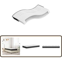 Vidaxl - Matratze Bonnell-Federkern Mittel 80x200 cm - Bonnell-Matratze - Federkernmatratze - Matratze 80x200 - Doppelbett Matratze - Mittelhart von VIDAXL