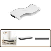 Vidaxl - Matratze Bonnell-Federkern Mittel 80x200 cm - Bonnell-Matratze - Federkernmatratze - Matratze 80x200 - Doppelbettschaummatratze von VIDAXL