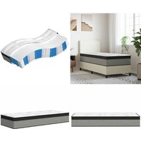 Vidaxl - Matratze Taschenfederkern Medium Plus 80x200 cm - Federkernmatratze - Taschenfederkern - Matratze - Medium Plus Härtegrad - Doppelbett Vidaxl - Matratze Taschenfederkern Medium Plus 80x200 cm - Federkernmatratze - Taschenfederkern - Matratze - Medium Plus Härtegrad - Doppelbett von VIDAXL