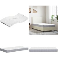 Vidaxl - Matratze Taschenfederkern Mittel 100x200 cm - Federkernmatratze - Taschenfederkern - Matratze - Doppelbett - Mittelhart - Home & Living Vidaxl - Matratze Taschenfederkern Mittel 100x200 cm - Federkernmatratze - Taschenfederkern - Matratze - Doppelbett - Mittelhart - Home & Living von VIDAXL