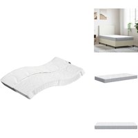Vidaxl - Matratze Taschenfederkern Mittel 120x200 cm - Taschenfederkernmatratze - Matratze 120x200 - Federkernmatratze - Mittelhart von VIDAXL