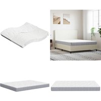 Vidaxl - Matratze Taschenfederkern Mittel 160x200 cm - Taschenfederkernmatratze - Matratze Doppelbett - Matratze 160x200 - Federkernmatratze von VIDAXL