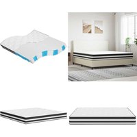 Vidaxl - Matratze Taschenfederkern Mittel 200x200 cm - Federkernmatratze - Taschenfederkernmatratze - Matratze - Doppelbettmatratze - Schlafqualität Vidaxl - Matratze Taschenfederkern Mittel 200x200 cm - Federkernmatratze - Taschenfederkernmatratze - Matratze - Doppelbettmatratze - Schlafqualität von VIDAXL