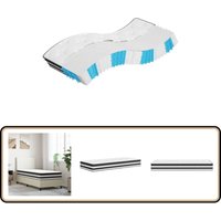 Vidaxl - Matratze Taschenfederkern Mittel 90x200 cm - Taschenfederkernmatratze - Matratze 90x200 - Federkernmatratze - Mittelharte Matratze Vidaxl - Matratze Taschenfederkern Mittel 90x200 cm - Taschenfederkernmatratze - Matratze 90x200 - Federkernmatratze - Mittelharte Matratze von VIDAXL