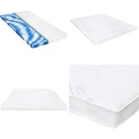 Matratzenauflage 140 x 200 cm Gelschaum 7 cm - Matratzenauflage - Matratzenauflagen - Home & Living - Weiß von VIDAXL