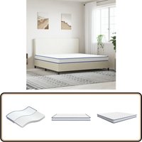Vidaxl - Memory-Matratze Kaltschaummatratze 200 x 180 x 17 cm - Memory-Matratze - Kaltschaummatratze - Doppelbettmatratze - Matratze Für von VIDAXL