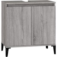 Waschbeckenunterschrank Grau Sonoma 58x33x60 cm Holzwerkstoff Vidaxl Waschbeckenunterschrank Grau Sonoma 58x33x60 cm Holzwerkstoff Vidaxl von VIDAXL
