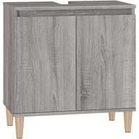 Waschbeckenunterschrank Grau Sonoma 58x33x60 cm Holzwerkstoff Vidaxl Waschbeckenunterschrank Grau Sonoma 58x33x60 cm Holzwerkstoff Vidaxl von VIDAXL