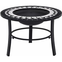 Feuerstelle Mosaik Keramik Schwarz und Weiß 68 cm Vidaxl Feuerstelle Mosaik Keramik Schwarz und Weiß 68 cm Vidaxl von VIDAXL