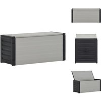 Vidaxl - Mülltonnen & Abfalleimer - Living Mülltonnenbox Grau 85x34x40 cm - Grau von VIDAXL