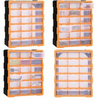 Vidaxl - Multi-Schubladen-Organizer 18 Schubladen 38x16x47 cm - Multi-Schubladen-Organizer - Werkzeug-Organizer - Home & Living - Orange Vidaxl - Multi-Schubladen-Organizer 18 Schubladen 38x16x47 cm - Multi-Schubladen-Organizer - Werkzeug-Organizer - Home & Living - Orange von VIDAXL
