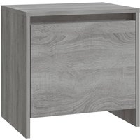Bonnevie - Nachttisch,Beistelltisch Grau Sonoma 45x34x44,5 cm Holzwerkstoff vidaXL von BONNEVIE