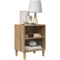 Nachttisch Artisan-Eiche 40x30x50 cm Holzwerkstoff Vidaxl von VIDAXL