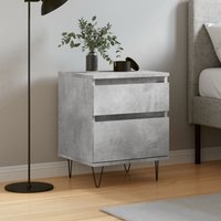 Nachttisch Betongrau 40x35x50 cm Holzwerkstoff Vidaxl von VIDAXL