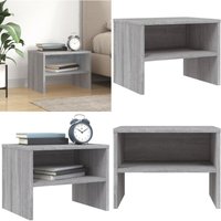 Vidaxl - Nachttisch Grau Sonoma 40x30x30 cm Holzwerkstoff - Nachtisch - Nachttisch Grau - Holzwerkstoff Möbel - Wohnraum Dekoration - Sideboard Vidaxl - Nachttisch Grau Sonoma 40x30x30 cm Holzwerkstoff - Nachtisch - Nachttisch Grau - Holzwerkstoff Möbel - Wohnraum Dekoration - Sideboard von VIDAXL