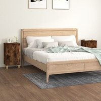 Vidaxl - Nachttische 2 Stk. Räuchereiche 40x35x70 cm Holzwerkstoff Vidaxl - Nachttische 2 Stk. Räuchereiche 40x35x70 cm Holzwerkstoff von VIDAXL