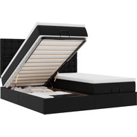 Vidaxl - Ottoman-Bett mit Matratzen & LEDs Schwarz 180x200 cm Kunstleder Vidaxl - Ottoman-Bett mit Matratzen & LEDs Schwarz 180x200 cm Kunstleder von VIDAXL