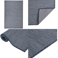 Vidaxl - Outdoor-Teppich Flachgewebe 120x170 cm Blau - Außenbereich - Terrassenüberdachung - Balkon - Polypropylen - Wetterfest - Home & Living Vidaxl - Outdoor-Teppich Flachgewebe 120x170 cm Blau - Außenbereich - Terrassenüberdachung - Balkon - Polypropylen - Wetterfest - Home & Living von VIDAXL