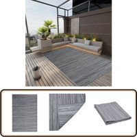 Outdoor-Teppich arakil Anthrazit 140x200 cm pp - Außenbereich Dekoration - Balkon Teppich - Terrassen Teppich - Garten Teppich - Polypropylen Teppich Outdoor-Teppich arakil Anthrazit 140x200 cm pp - Außenbereich Dekoration - Balkon Teppich - Terrassen Teppich - Garten Teppich - Polypropylen Teppich von VIDAXL