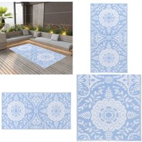 Outdoor-Teppich arakil Babyblau 80x150 cm pp - Outdoor-Teppich - Balkon Deko - Terrassendeko - Garten Teppich - Jacquard Muster - Home & Living Outdoor-Teppich arakil Babyblau 80x150 cm pp - Outdoor-Teppich - Balkon Deko - Terrassendeko - Garten Teppich - Jacquard Muster - Home & Living von VIDAXL