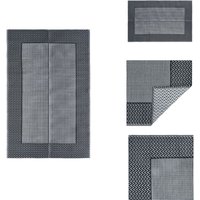 Outdoor-Teppich arakil Grau 120x180 cm pp - Außenbereich Dekoration - Balkon Teppich - Terrassen Teppich - Garten Teppich - Polypropylen Teppich Outdoor-Teppich arakil Grau 120x180 cm pp - Außenbereich Dekoration - Balkon Teppich - Terrassen Teppich - Garten Teppich - Polypropylen Teppich von VIDAXL