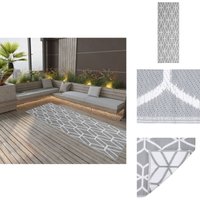 Outdoor-Teppich arakil Grau 80x250 cm pp - Außenbereich Dekoration - Balkon Teppich - Terrassen Teppich - Garten Teppich - Polypropylen Teppich Outdoor-Teppich arakil Grau 80x250 cm pp - Außenbereich Dekoration - Balkon Teppich - Terrassen Teppich - Garten Teppich - Polypropylen Teppich von VIDAXL