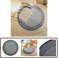 Vidaxl - Outdoor-Teppich arakil Grau Ø120 cm pp - Outdoor-Teppich - Garten-Teppich - Balkon-Teppich - Polypropylen Teppich - Grauer Teppich Vidaxl - Outdoor-Teppich arakil Grau Ø120 cm pp - Outdoor-Teppich - Garten-Teppich - Balkon-Teppich - Polypropylen Teppich - Grauer Teppich von VIDAXL