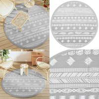 Outdoor-Teppich arakil Grau Ø160 cm pp - Gartenteppich - Außenbereich - Terrassenmöbel - Balkondeko - Patio - Home & Living Outdoor-Teppich arakil Grau Ø160 cm pp - Gartenteppich - Außenbereich - Terrassenmöbel - Balkondeko - Patio - Home & Living von VIDAXL