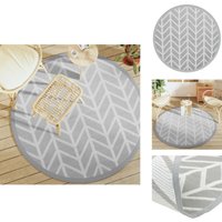 Outdoor-Teppich arakil Grau Ø160 cm pp - Outdoor-Teppich - Garten-Teppich - Balkon-Teppich - Polypropylen Teppich - Grauer Teppich Outdoor-Teppich arakil Grau Ø160 cm pp - Outdoor-Teppich - Garten-Teppich - Balkon-Teppich - Polypropylen Teppich - Grauer Teppich von VIDAXL
