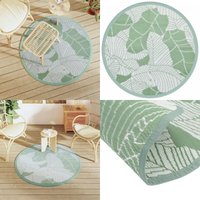Outdoor-Teppich arakil Grün Ø120 cm pp - Gartenteppich - Außenbereich - Terrassenmöbel - Balkondeko - Polypropylen - Home & Living Outdoor-Teppich arakil Grün Ø120 cm pp - Gartenteppich - Außenbereich - Terrassenmöbel - Balkondeko - Polypropylen - Home & Living von VIDAXL