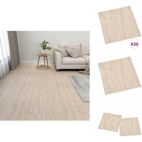Vidaxl - PVC-Fliesen Selbstklebend 20 Stk. 1,86 m² Hellbraun - pvc Fliesen - Selbstklebender Bodenbelag - Wohnraum Dekoration - Badezimmer Boden Vidaxl - PVC-Fliesen Selbstklebend 20 Stk. 1,86 m² Hellbraun - pvc Fliesen - Selbstklebender Bodenbelag - Wohnraum Dekoration - Badezimmer Boden von VIDAXL