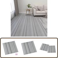 PVC-Fliesen Selbstklebend 20 Stk. 1,86 m² Hellgrau - pvc Fliesen - Selbstklebender Bodenbelag - Design Vinyl - Wohnaccessoires - Badezimmer von VIDAXL
