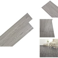 PVC-Fliesen Selbstklebend 5,02 m² 2 mm Dunkelgrau - PVC-Böden - Vinylboden - Selbstklebender Bodenbelag - Wohnzimmerboden - Küchenboden von VIDAXL