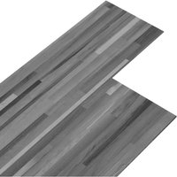 Bonnevie - PVC-Laminat-Dielen 5,02 m² 2 mm Selbstklebend Gestreift Grau vidaXL482576 von BONNEVIE