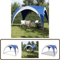 Partyzelt Blau Wasserdicht - Outdoorzelt - Gartenfestzelt - Partyzelt Blau - Wassersdichtes Zelt - Polyesterzelt von VIDAXL