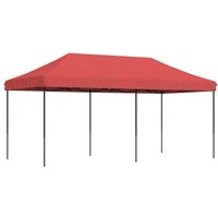 Partyzelt Faltbar Pop-Up Burgunderrot 580x292x315 cm Vidaxl von VIDAXL