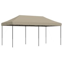 Partyzelt Faltbar Pop-Up Taupe 580x292x315 cm Vidaxl von VIDAXL