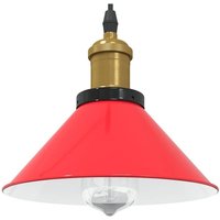 Vidaxl - Pendelleuchte Höhenverstellbar E27 Rot Glänzend ø 22 cm Metall 231418 Vidaxl - Pendelleuchte Höhenverstellbar E27 Rot Glänzend ø 22 cm Metall 231418 von VIDAXL