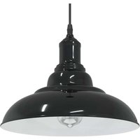 Pendelleuchte Höhenverstellbar E27 Schwarz Glänzend ø 31 cm Vidaxl von VIDAXL