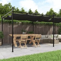 Pergola mit Schiebedach Anthrazit 589x292x230 cm - Vidaxl Pergola mit Schiebedach Anthrazit 589x292x230 cm - Vidaxl von VIDAXL