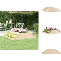 Pflanzkübel 110x110x27 cm Massivholz Kiefer - Holzpflanze - Hochbeet - Blumenerde - Gartenmöbel - Pflanztopf Pflanzkübel 110x110x27 cm Massivholz Kiefer - Holzpflanze - Hochbeet - Blumenerde - Gartenmöbel - Pflanztopf von VIDAXL