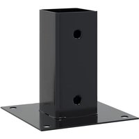 Vidaxl - Pfostenträger Quadrat 4 Stk. 61x61 mm Pulverbeschichteter Stahl Vidaxl - Pfostenträger Quadrat 4 Stk. 61x61 mm Pulverbeschichteter Stahl von VIDAXL