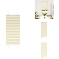 Vidaxl - Plissee Creme 60x100 cm Stoffbreite 59,4 cm Polyester - Plissee - Plissees - Faltrollo - Jalousie Vidaxl - Plissee Creme 60x100 cm Stoffbreite 59,4 cm Polyester - Plissee - Plissees - Faltrollo - Jalousie von VIDAXL