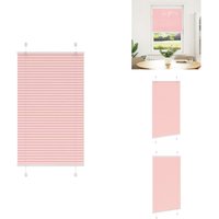 Plissee Rosa 70x100 cm Stoffbreite 69,4 cm Polyester - Plissee - Plissees - Faltrollo - Jalousie von VIDAXL