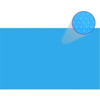 Rechteckige Pool-Abdeckung 260 x 160 cm pe Blau Vidaxl von VIDAXL